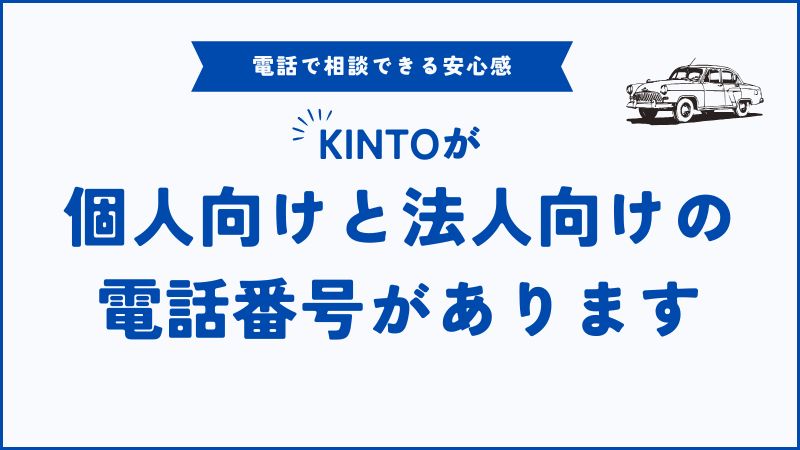 【保存版】KINTOの電話番号と問い合わせ先一覧｜契約前の不安をスッキリ整理